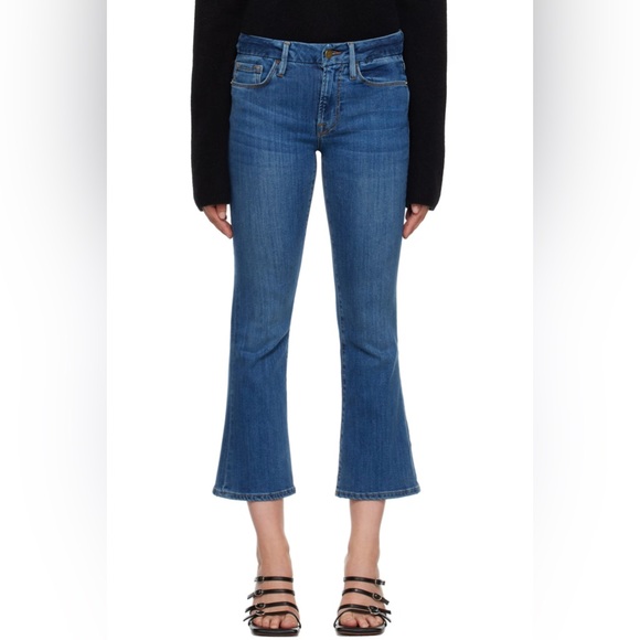 FRAME “Le Crop Mini Boot” Jeans - Picture 2 of 4